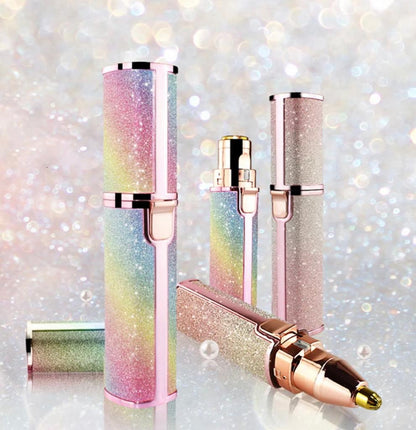 Glittery hair remover pen